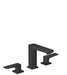 hansgrohe Metropol Widespread Faucet 110 with Lever Handles and Pop-Up Drain, 1.2 GPM