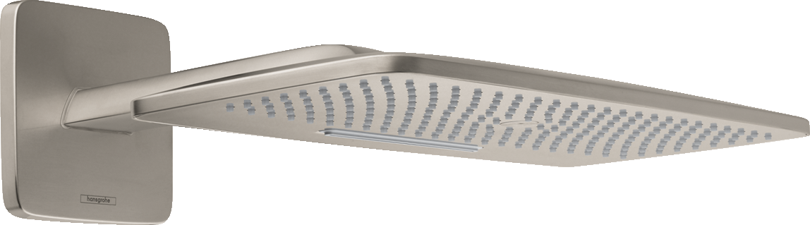 hansgrohe 27373001 Raindance E Multi Function 2.5 GPM Shower Head - Shower Arm Included in Chrome
