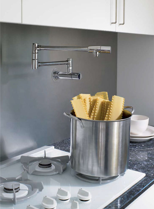 hansgrohe Talis S Pot Filler, Wall-Mounted, 2.5 GPM, chrome - view 2