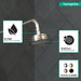 hansgrohe Croma 100 Classic Showerhead 3-Jet, 2.5 GPM, brushed nickel - view 3