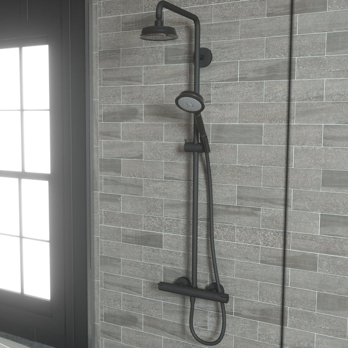 hansgrohe Croma 100 Classic Showerhead 3-Jet, 2.5 GPM, rubbed bronze - view 2