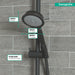 hansgrohe Croma 100 Classic Showerhead 3-Jet, 2.5 GPM, rubbed bronze - view 4