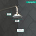 hansgrohe Croma 100 Showerhead E 3-Jet, 2.5 GPM, brushed nickel - view 4