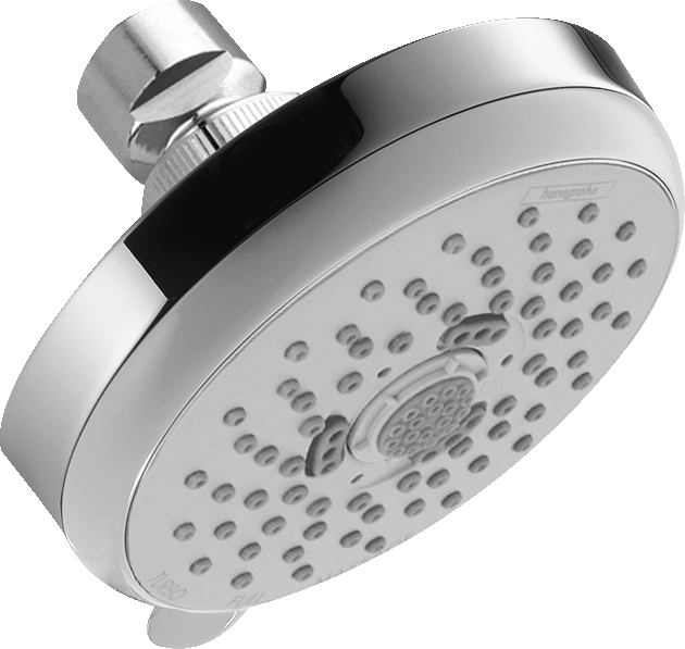 hansgrohe Croma 100 Showerhead E 3-Jet, 2.5 GPM, chrome