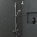 hansgrohe Croma 100 Showerhead E 3-Jet, 2.5 GPM, chrome - view 2