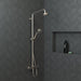 hansgrohe Croma 100 Classic Handshower 3-Jet, 2.5 GPM, brushed nickel - view 2