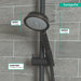 hansgrohe Croma 100 Classic Handshower 3-Jet, 2.5 GPM, rubbed bronze - view 4