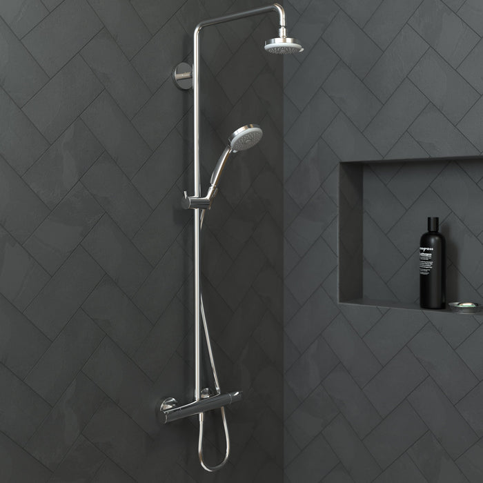 hansgrohe Croma 100 Handshower E 3-Jet, 2.5 GPM, chrome - view 2