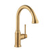 hansgrohe Talis C HighArc Kitchen Faucet, 2-Spray Pull-Down, 1.75 GPM, brushed gold optic