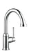 hansgrohe Talis C HighArc Kitchen Faucet, 2-Spray Pull-Down, 1.75 GPM, chrome