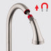 hansgrohe Talis C HighArc Kitchen Faucet, 2-Spray Pull-Down, 1.75 GPM, chrome - view 5