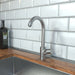 hansgrohe Talis C Prep Kitchen Faucet, 2-Spray Pull-Down, 1.75 GPM, stainless steel optic - view 2