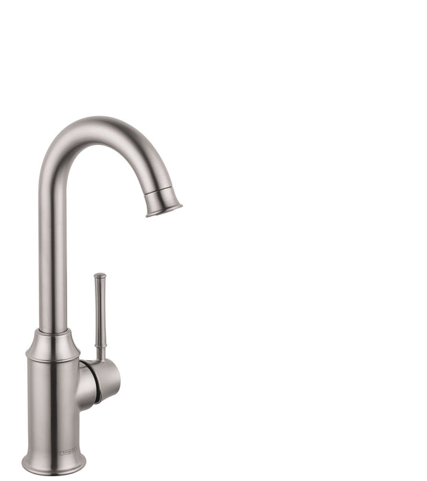 hansgrohe Talis C Bar Faucet, 1.5 GPM, stainless steel optic