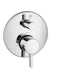 hansgrohe Ecostat Thermostatic Trim S with Volume Control and Diverter, chrome