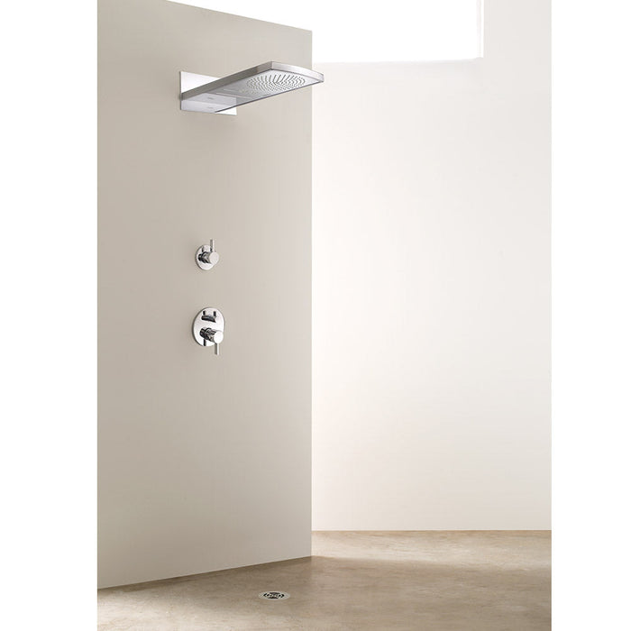 hansgrohe Ecostat Diverter Trim S Trio/Quattro, chrome - view 2