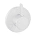hansgrohe Ecostat Diverter Trim S Trio/Quattro, matte white