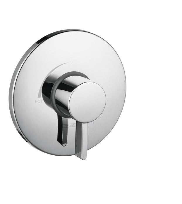 hansgrohe Ecostat Pressure Balance Trim S, chrome