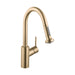 hansgrohe Talis S?? Prep Kitchen Faucet, 2-Spray Pull-Down, 1.75 GPM, brushed gold optic