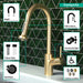 hansgrohe Talis S?? Prep Kitchen Faucet, 2-Spray Pull-Down, 1.75 GPM, brushed gold optic - view 3