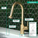 hansgrohe Talis S?? Prep Kitchen Faucet, 2-Spray Pull-Down, 1.75 GPM, brushed gold optic - view 4