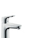 hansgrohe Focus Single-Hole Faucet 100 with Pop-Up Drain, 1.2 GPM, chrome