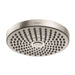 hansgrohe Croma Select S Showerhead 180 2-Jet, 1.8 GPM, brushed nickel