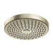 hansgrohe Croma Select S Showerhead 180 2-Jet, 1.8 GPM, polished nickel