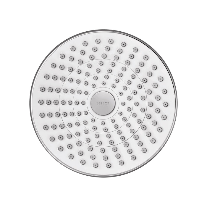 hansgrohe Croma Select S Showerhead 180 2-Jet, 1.8 GPM, white chrome - view 2