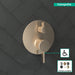hansgrohe Ecostat Pressure Balance Trim S with Diverter, brushed bronze - view 3