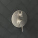 hansgrohe Ecostat Pressure Balance Trim S with Diverter, brushed nickel - view 2
