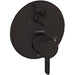 hansgrohe Ecostat Pressure Balance Trim S with Diverter, matte black