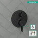hansgrohe Ecostat Pressure Balance Trim S with Diverter, matte black - view 3