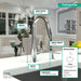 hansgrohe Focus HighArc Kitchen Faucet, 2-Spray Pull-Down, 1.75 GPM, chrome - view 4