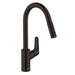 hansgrohe Focus HighArc Kitchen Faucet, 2-Spray Pull-Down, 1.75 GPM, matte black
