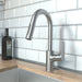 hansgrohe Focus Prep Kitchen Faucet, 2-Spray Pull-Down, 1.75 GPM, stainless steel optic - view 2
