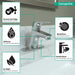 hansgrohe Focus Single-Hole Faucet 70, 1.2 GPM, chrome - view 3
