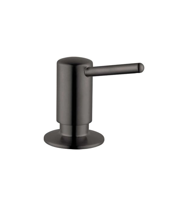 hansgrohe Soap Dispenser, Contemporary, brushed black chrome
