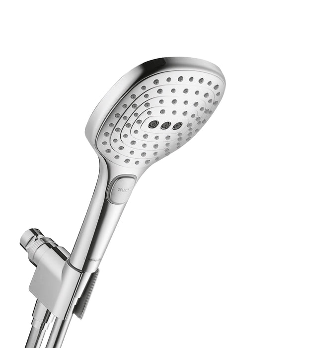 hansgrohe Raindance Select E Handshower Set 120 3-Jet, 2.5 GPM, chrome