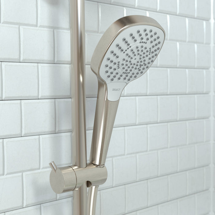 hansgrohe Croma Select E Handshower 110 3-Jet, 1.75 GPM, brushed nickel - view 2