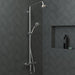 hansgrohe Croma 100 Classic Showerhead 3-Jet, 1.8 GPM, chrome - view 2
