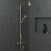 hansgrohe Croma 100 Classic Handshower 3-Jet, 1.8 GPM, polished nickel - view 2