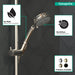 hansgrohe Croma 100 Classic Handshower 3-Jet, 1.8 GPM, polished nickel - view 3
