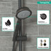 hansgrohe Croma 100 Classic Handshower 3-Jet, 1.8 GPM, rubbed bronze - view 3
