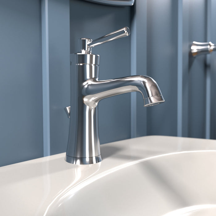 hansgrohe Joleena Single-Hole Faucet 100 with Pop-Up Drain, 1.2 GPM, chrome - view 2
