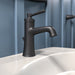 hansgrohe Joleena Single-Hole Faucet 100 with Pop-Up Drain, 1.2 GPM, matte black - view 2
