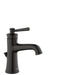 hansgrohe Joleena Single-Hole Faucet 100 with Pop-Up Drain, 0.5 GPM, matte black