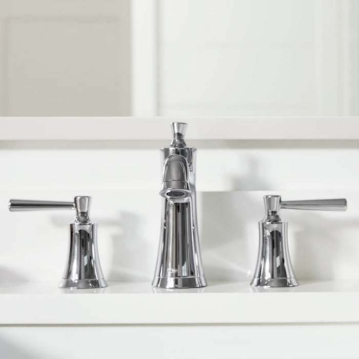 hansgrohe Joleena Widespread Faucet 100 with Pop-Up Drain, 1.2 GPM, chrome - view 2