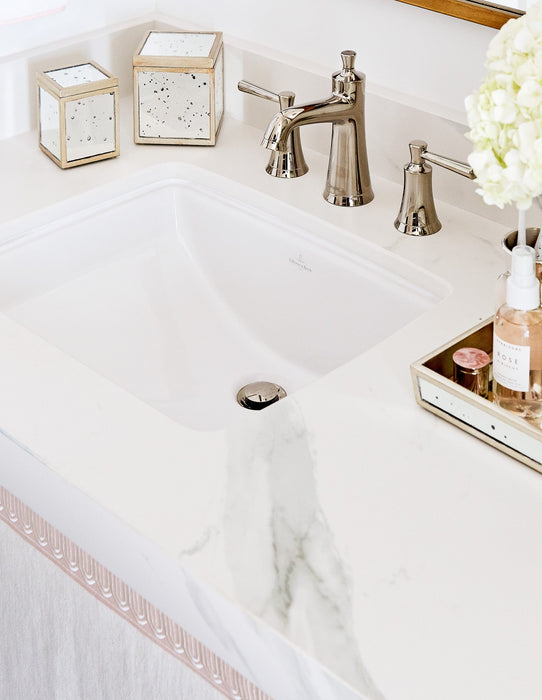 hansgrohe Joleena Widespread Faucet 100 with Pop-Up Drain, 1.2 GPM, polished nickel - view 6