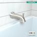 hansgrohe Joleena Tub Spout with Diverter, brushed nickel - view 3