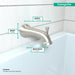 hansgrohe Joleena Tub Spout with Diverter, brushed nickel - view 4